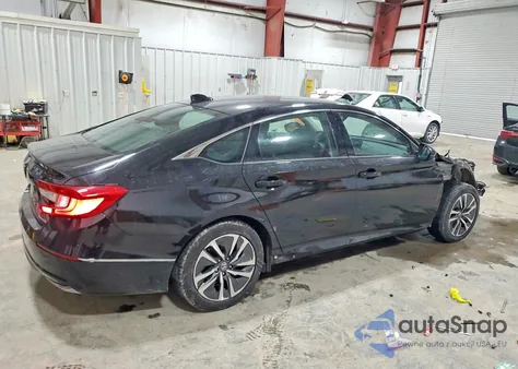 2022 Honda Accord Hybrid Exl from USA, damaged, VIN 1HGCV3F5XNA005387